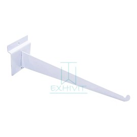 Exhivit Mensula Gancho Panel Ranurado Exhibipanel 30 Cms Paq 32p/eco