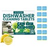 Spülmaschinen Blätter,Eine kraftvolle Reinigung, Fettlösekraft und Glanznatürliche Spülmittel Streifen, Phosphatfrei
