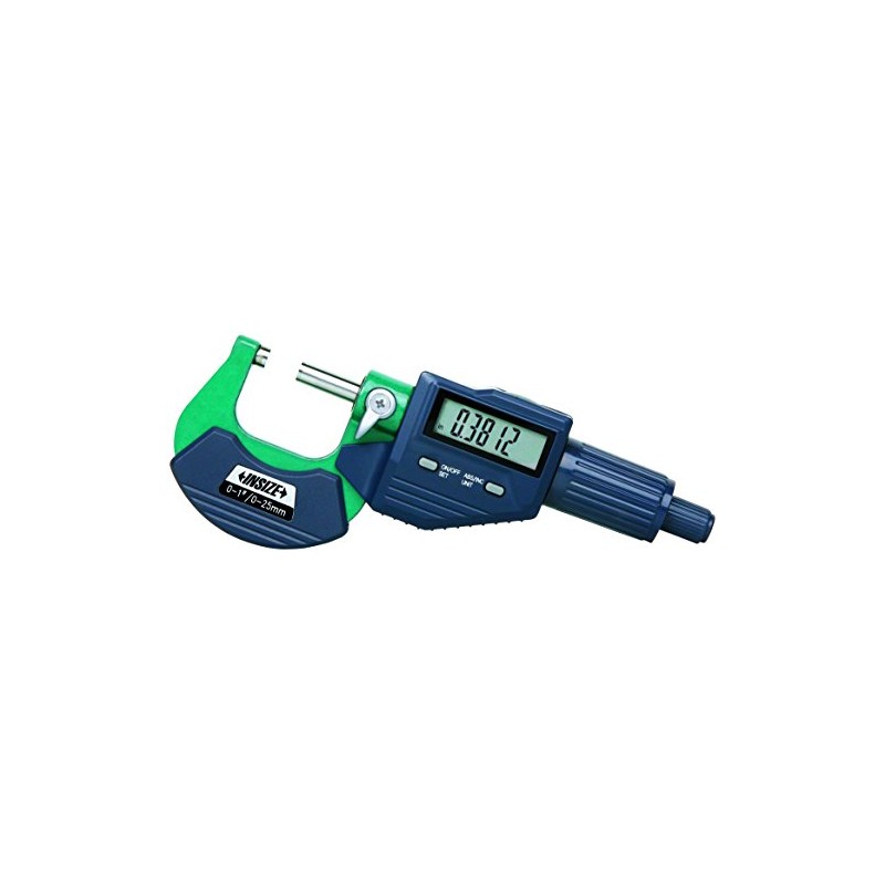 INSIZE 3109-50E Electronic Outside Micrometer, 1-2"/25-50 mm