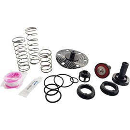 Generic 3/4""-1"" Complete Backflow Repair Kit for 975XL 975XL2 Backflow Preventer Complete Internal Poppets Springs Seats Replacements RK34-975XLC, Black