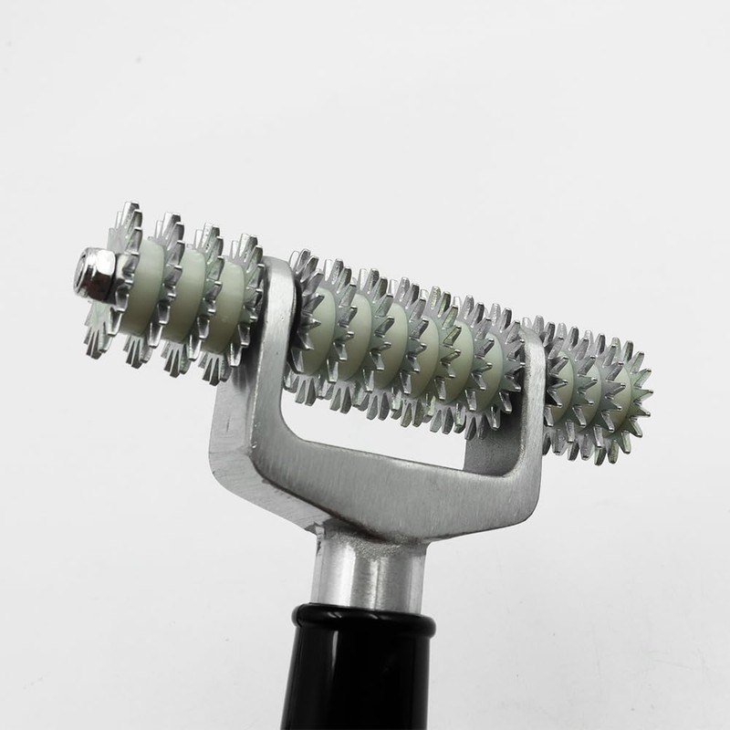 ANCLLO Carpet Grooming Seam Star Roller Tool for Professional Flooring