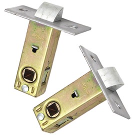 Set of 2 45mm Tubular Door Latches - Easy to Install and Durable for Home and Office
