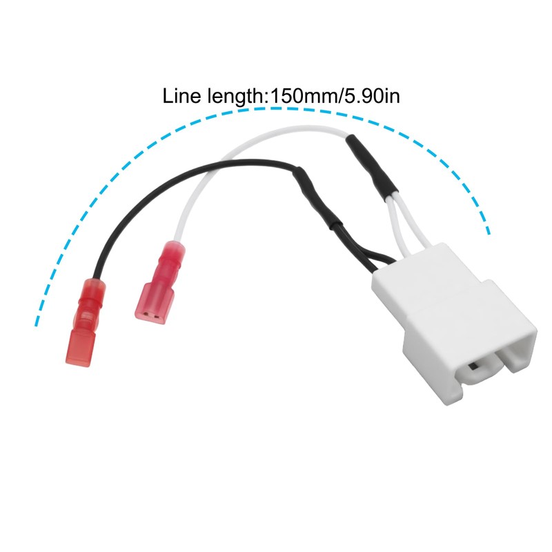 VGOL 4 x Car Audio Modification Connector Wiring Harness Compatible
