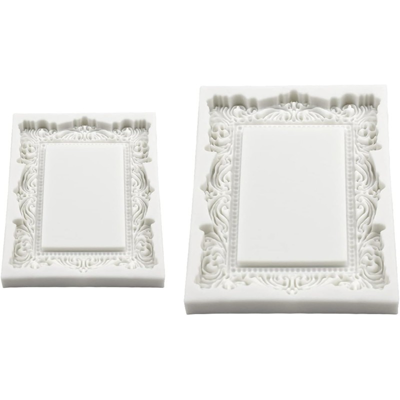 Molde de pastel 3D en relieve estilo marco – TTONGX