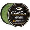 NGT 2 x Bulk Spools Carp & Coarse Fishing Line Camo Colour available in 8lb 10lb 12lb 15lb Breaking Strain (15lb / 6.8Kg / 0.30mm - 1300m per spool)
