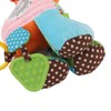 Infant Stroller Rattle Bell with Teether Mirror Cute Giraffe Plush