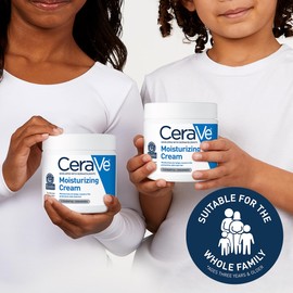 CeraVe Crema Hidratante facial y corporal diaria para pieles secas