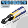 8-inch Jewelry Making Chains Cutter with Bi-Material Ergonomic Handle Grip,