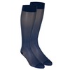 Truform Sheer Compression Stockings, 15-20 mmHg, Women's Knee High Length,