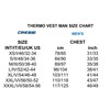 Cressi Men's Short-Sleeved Thermal Vest with Curze Sleeves, UV Protection