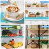 Bloss Shelf Liner,Drawer Liner Roll,EVA Washable Refrigerator Mat for Kitchen