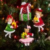 Bucilla, Last Minute Gifts, Felt Applique 4 Piece Ornament Making