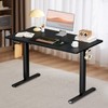 Hexago 40 x 24 Inch Electric Standing Desk, Height Adjustable
