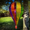 In the Breeze Jumbo Rainbow Glitter 8-Panel Hot Air Balloon,24"