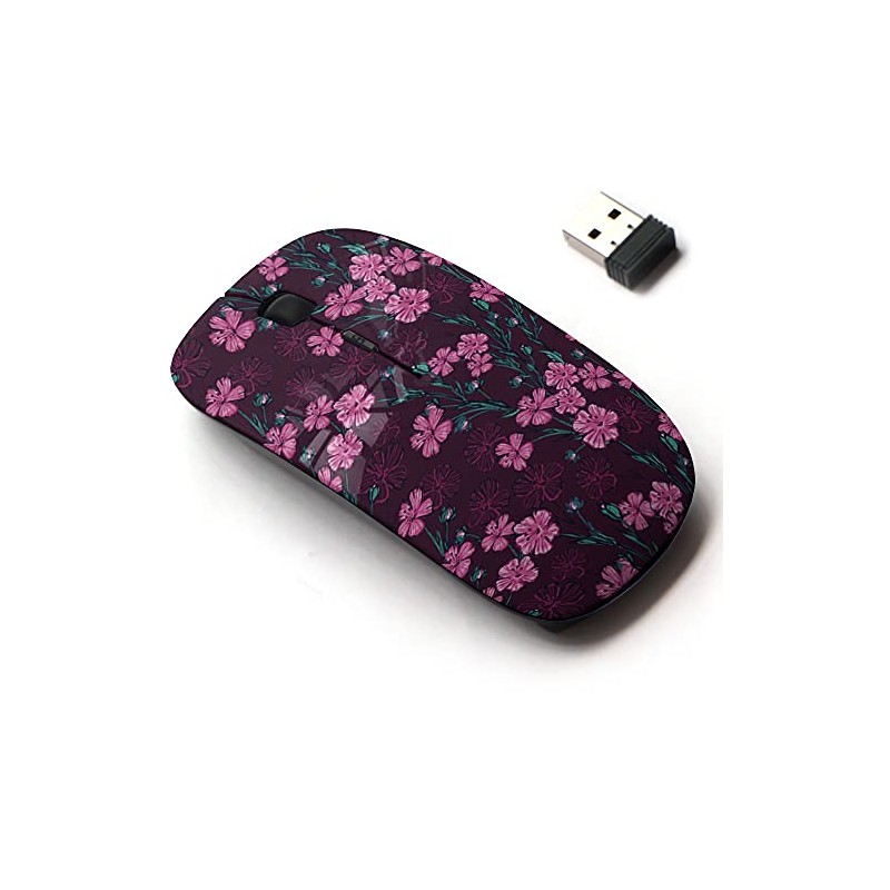 2.4G Wireless Mouse with Cute Pattern Design for All Laptops
