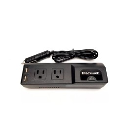 Universal Blackweb 175W Power Strip Inverter For Car Charging BWA18HO021C