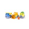 Green Toys Construction Vehicle Set, 3-Pack - Pretend Play, Motor