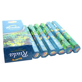 Govinda Incense - 120 Incense Sticks, Premium Incense, Masala Coated (Ruda)