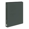 Nakabayashi CTDP-2L-120-D File, Ultra Transparent Pocket Album, Black Mat, 2L