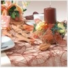 Sizoweb Table Runner, Table Runner, Salmon, 30 cm Width, 25