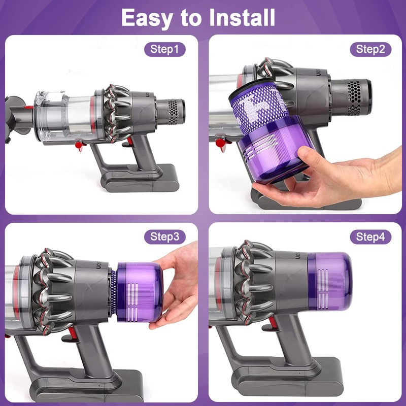 V11 Vacuum Filter Replacement for Dyson Cyclone Absolute Motorhead Animal