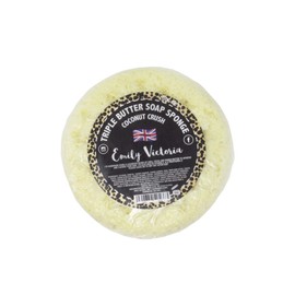 Coconut Crush Triple Butter Soap Sponge - Emily Victoria