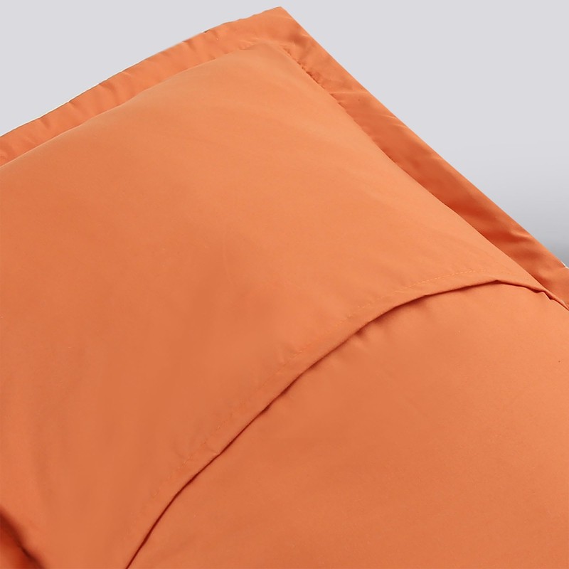 MarCielo 2-Piece Embroidered Pillow Shams, Decorative Microfiber Pillow Covers Set