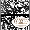 ANMINY 24 PCS Hanging Room Divider Flower Carving Pattern Panels
