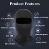 JUSDIQIR Ski Mask Balaclava Face Mask Windproof Cycle Cap Sun