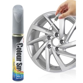 UBOG Touch Up Paint for Cars,Rim Paint,Car Accessories Wheel Paint,Auto Touch Up Paint,Car Scratch Remover Pen,Rim Scratch Repair,Car Paint Automotive Paint, Rim Paint for Car Wheel Repair (Silver)
