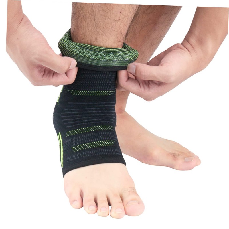 STOBAZA Breathable Ankle Support Sleeve for Men Women Black for