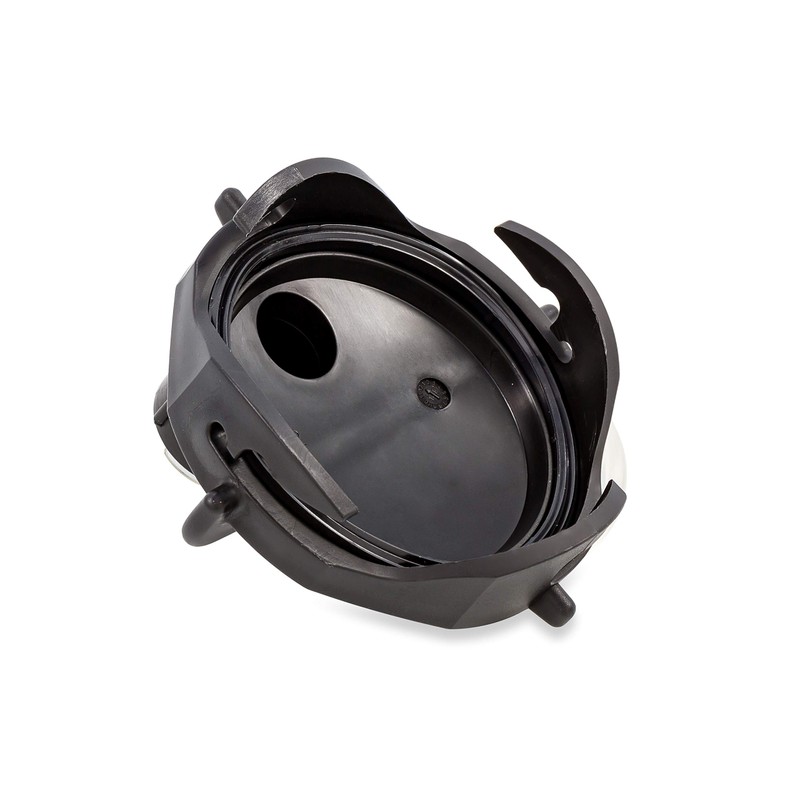 Camco 39463 Sewer Cap With Hose Connect, Black, 3/4"