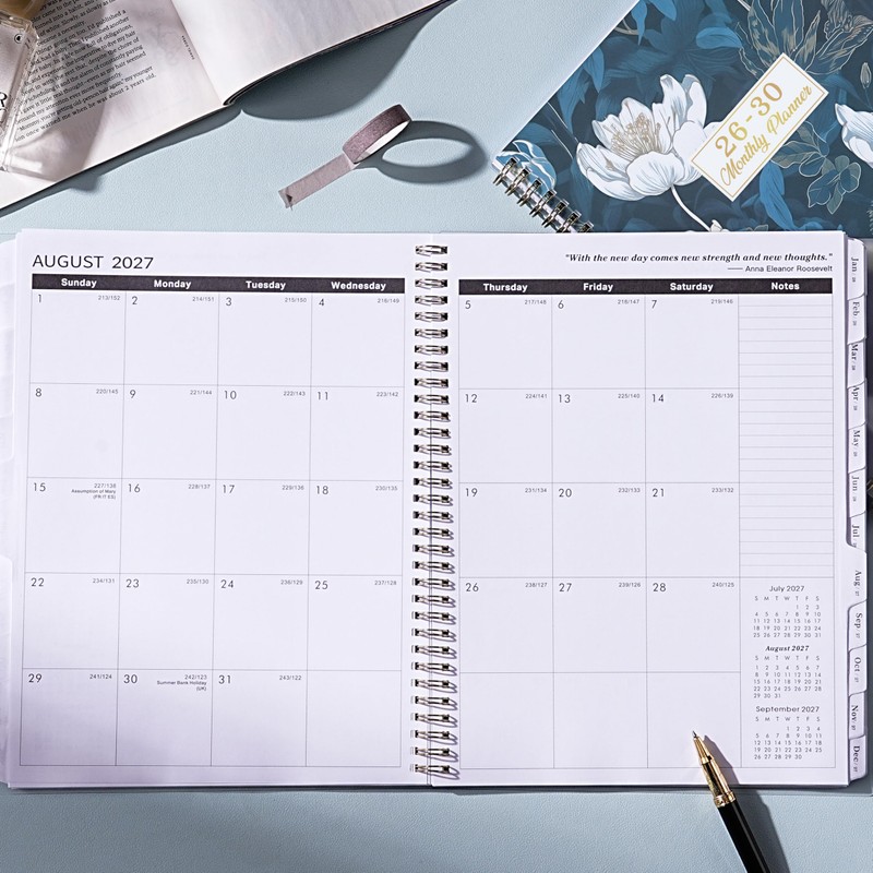 2026-2030 Monthly Planner - 5 Year Planner/Calendar from JAN. 2026