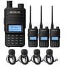 Retevis RT85 2 Way Radio Long Range with Mic, Dual