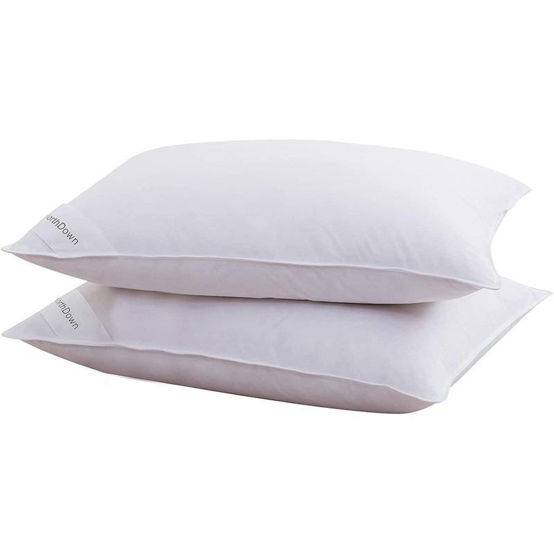 Goose Down Feather Pillows Hotel Collection Bed Pillow for Sleeping,100%