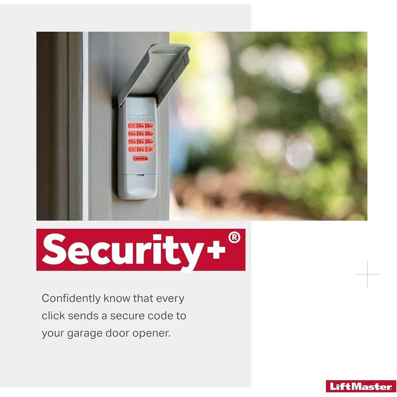 LiftMaster 877LM Wireless and Keyless Entry Keypad for Garage Door