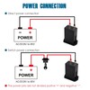 Runleader Mechanical Hour Meter for Maintenance, AC/DC 8V to 80V