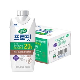 Selex Maeil Health Nutrition Profit WPI Protein Drink Chocolate 330ML 12 Packs / 셀렉스 매일헬스뉴트리션 프로핏 WPI 프로틴 드링크 초콜릿 330ML 12팩