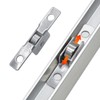 12 Pack 3/8 inch Push-Pull Sliding Window Roller Metal Wheels,