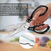 Heavy Duty Food Shears, Multi-Purpose Kitchen Scissors with Sharp Blades,