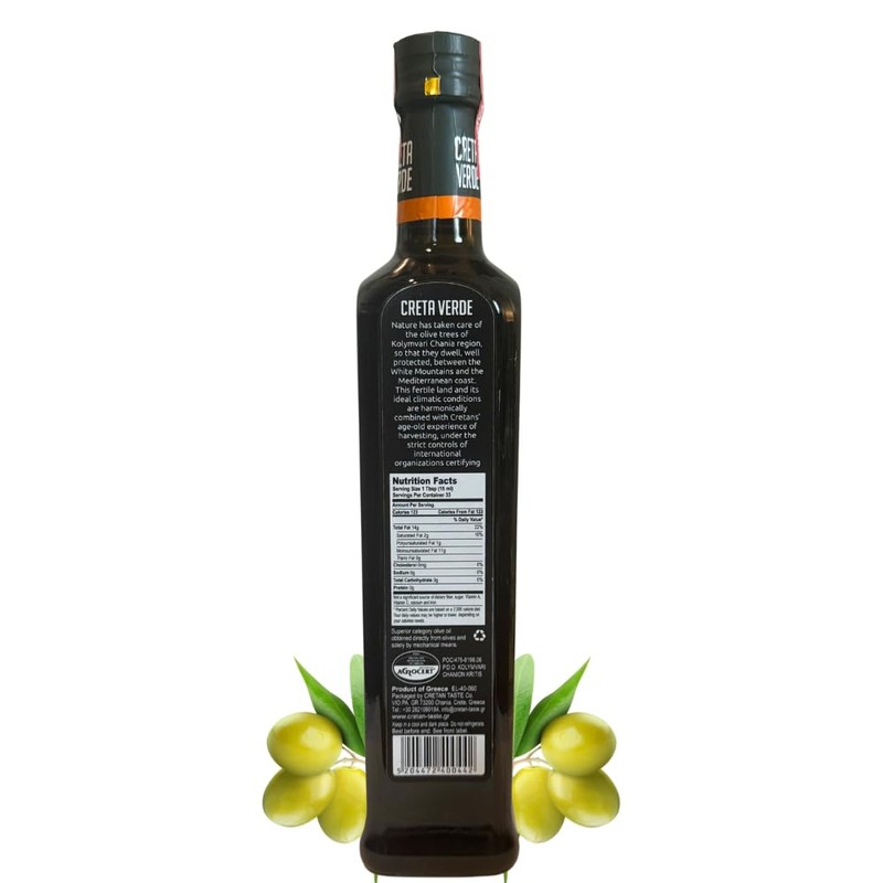 CRETA VERDE | Cold Pressed 100% Greek Extra Virgin Olive