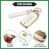 Motoforti Remote Keyless Key Fob Cover Kit for Mitsubishi, 3