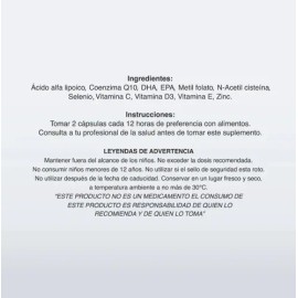 Baby Project Acido Alfa Lipoico 600mg Nac Coenzima Q10                                                                                                