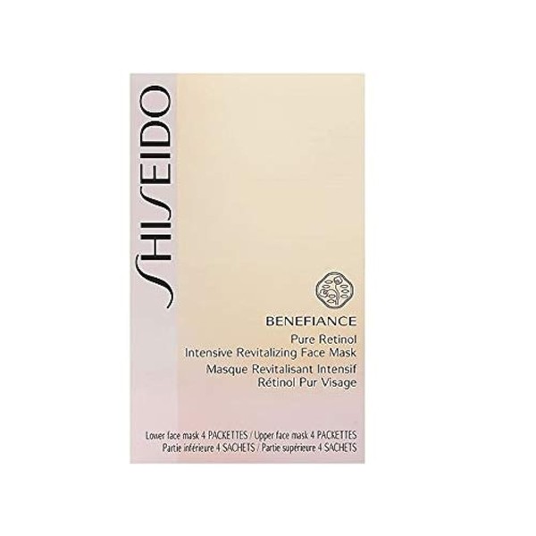 Shiseido Benefiance Pure Retinol Intensive Revitalizing Face Mask, 8 Count