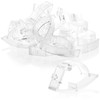 com-four® 24x mounting clip for bird control spikes - accessories