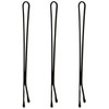 Diane 2.5” Large Black Bobby Pins for Women, Girls, Hairdressing,