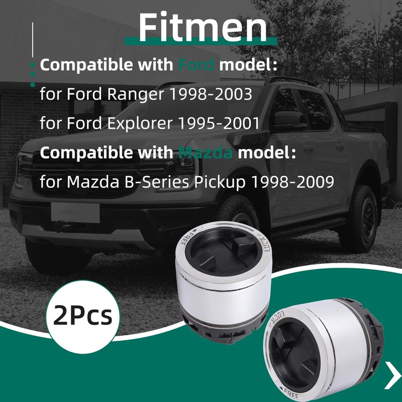 Manual Wheel Locking Hub F87Z-3B396-BA,for Ford Ranger 1998-2003,for Ford Explorer