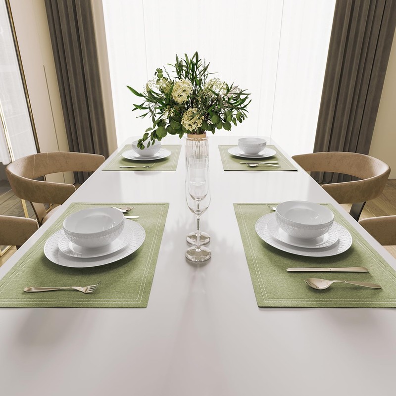 Yoshy 12-Piece White Embossed Mesh Bone China Dinnerware with Lightweight