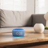 Buffbee Sound Machine & Alarm Clock 2-in-1, 0-100% Clock Face