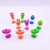 TOPWAYS Monsters Jump Up Toys, 12pcs Wacky Jumping Popper Pop